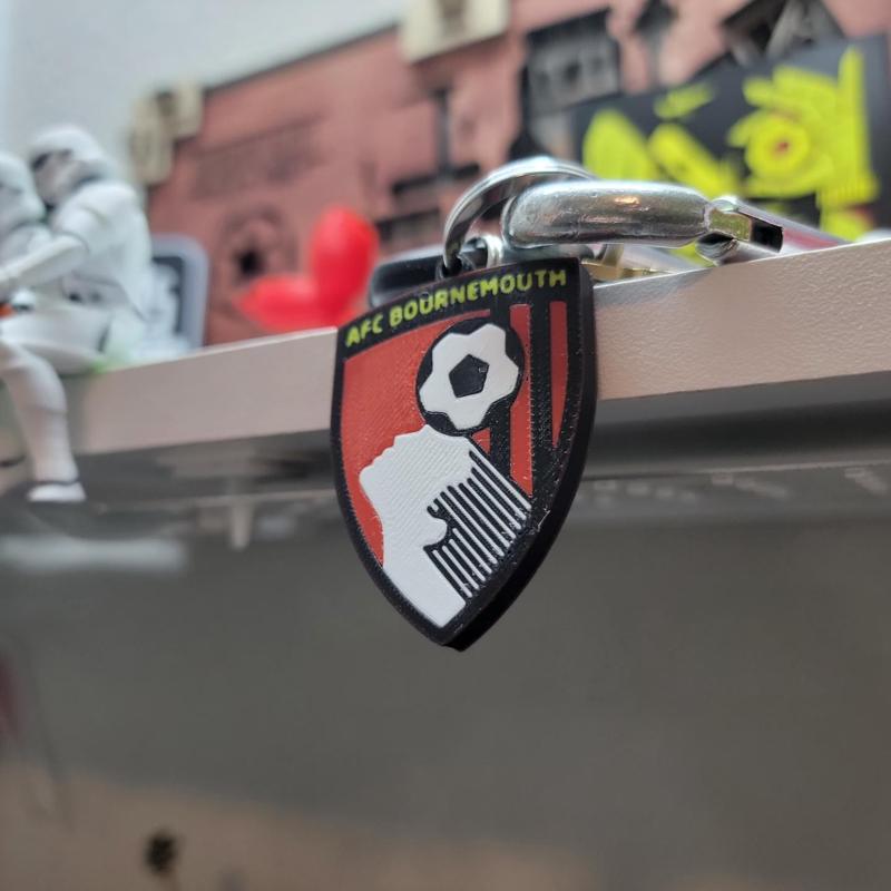 AFC Bournemouth Cherries Keychain