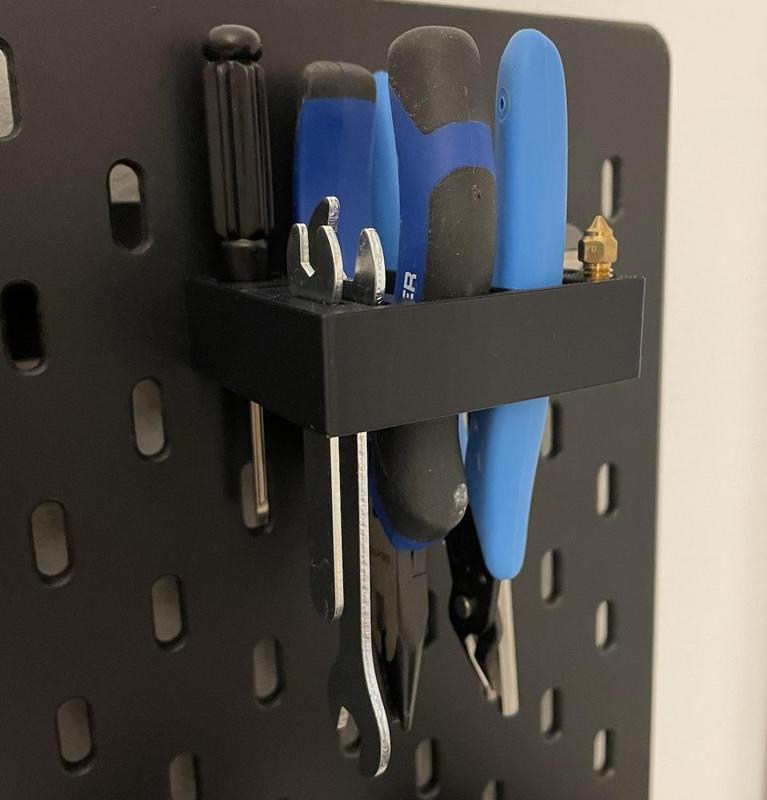 3D printer tools holder for Ikea skadis panel