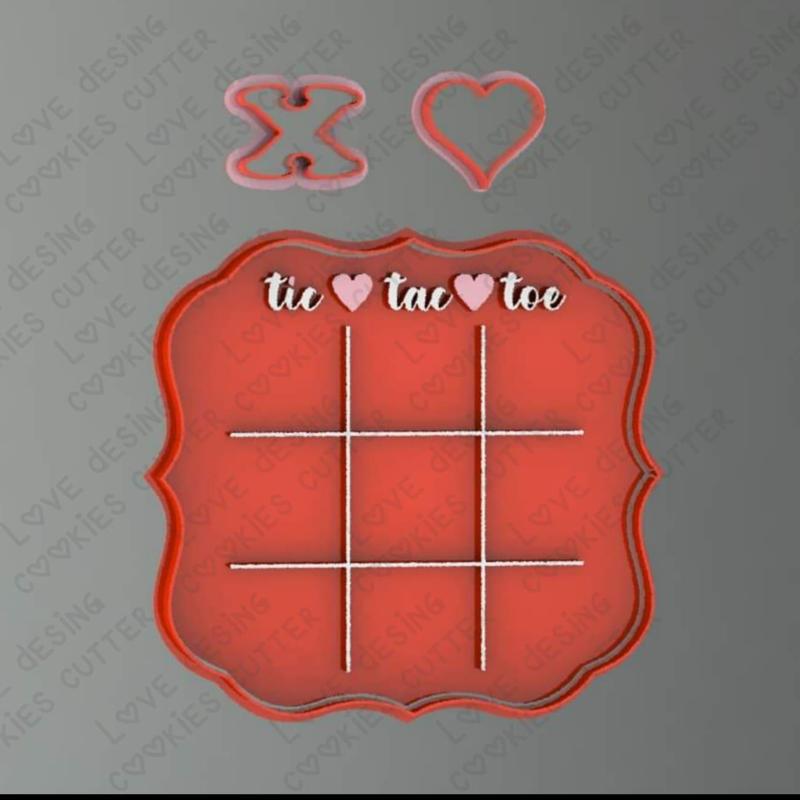 TIC TAC TOE VALENTINE SET