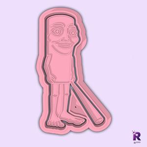 Tung tung tung sahur Brainrot Cutting + Stamping Cookie Cutter