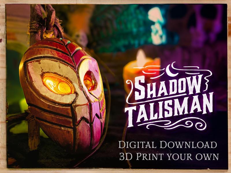 Shadow Talisman - Cosplay Amulet/Pendant