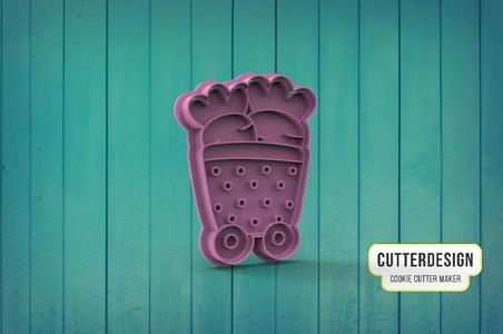 Carrots Wagon Cookie Cutter