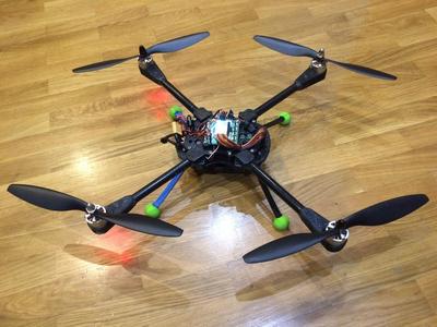 Drone cuadricoptero