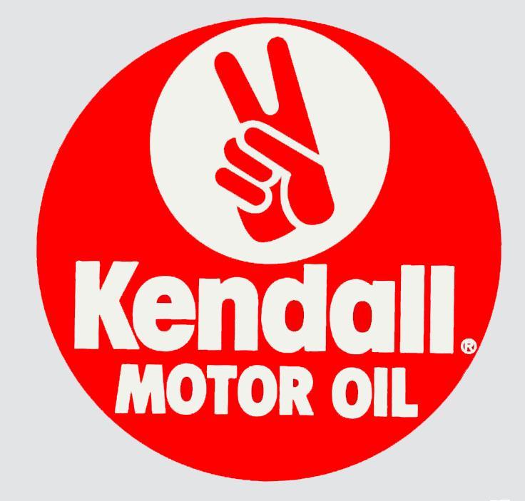 Vintage Kendall motor oil sign