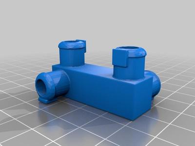 Coupling 90 degrees to 90 degrees 11 mm