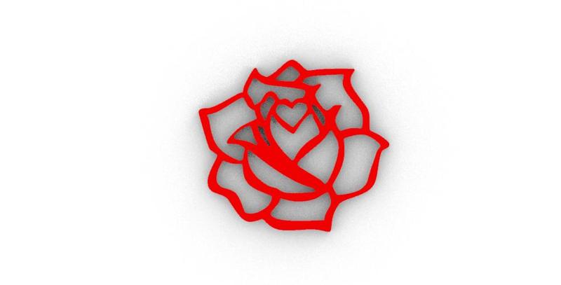 PENDANT rose