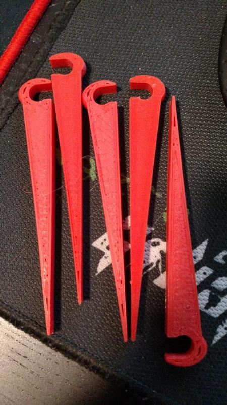 1/4" .25 Drip line irrigation tubing stake