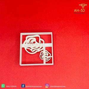 Roses cookie cutter