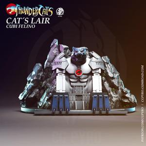 Cats Lair Thundercats Cubil STL 3d printing by CG Pyro Collectibles