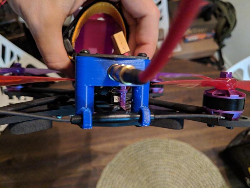 Martian II VTX & TBS Immortal T Antenna mount