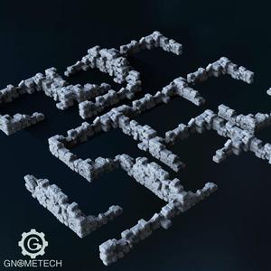 Ruins for dioramas and wargames.