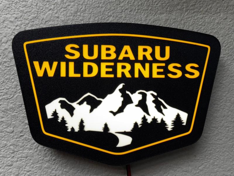 Subaru Wilderness Lightbox