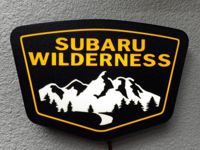 Subaru Wilderness Lightbox