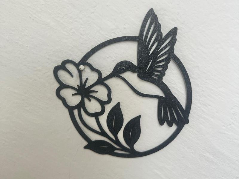 hummingbird wall decoration