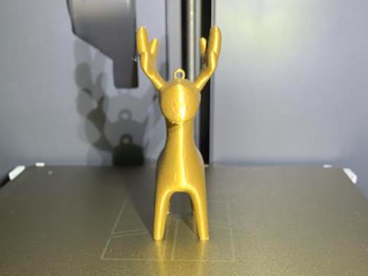 Christmas Reindeer Ornament  