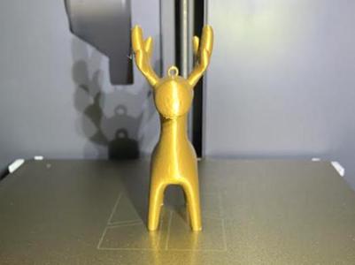 Christmas Reindeer Ornament  