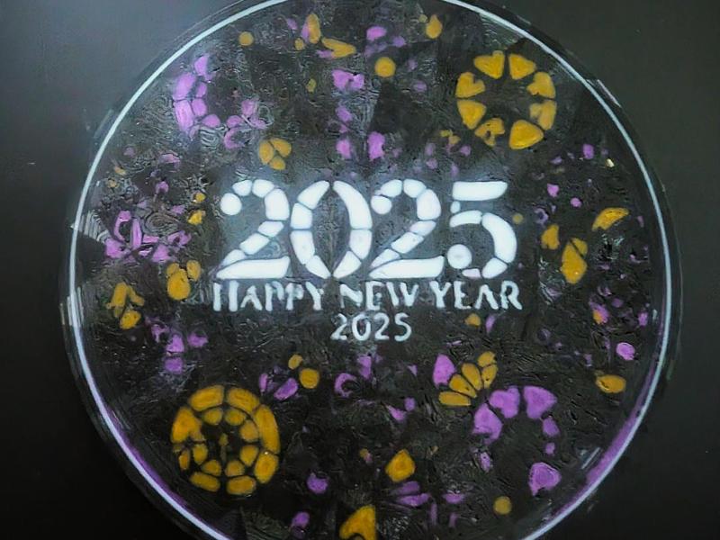 Happy New Year! 2025 Coaster #2