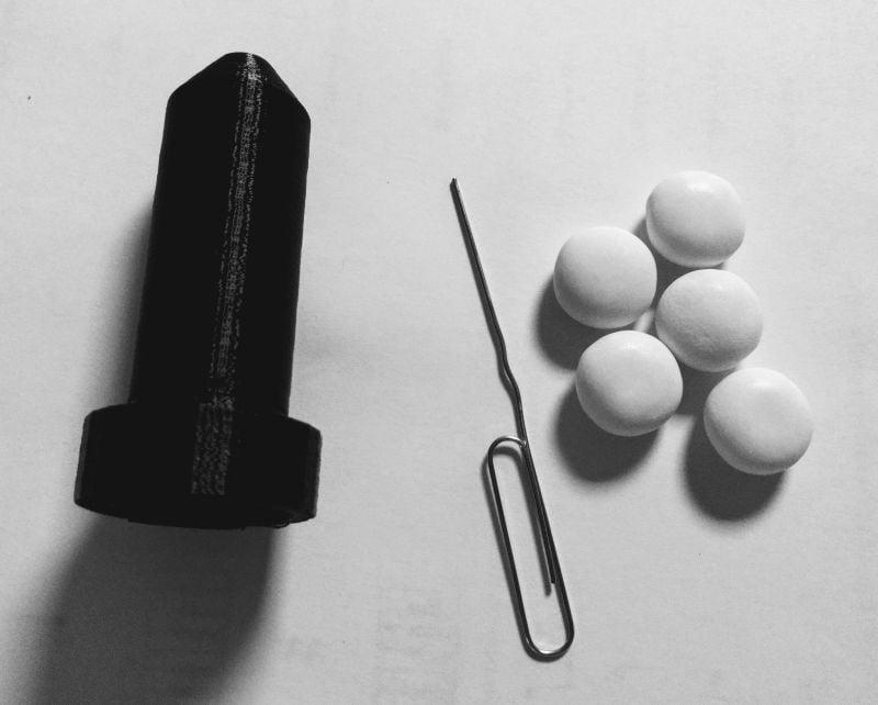 Mentos Nozzle Cannon