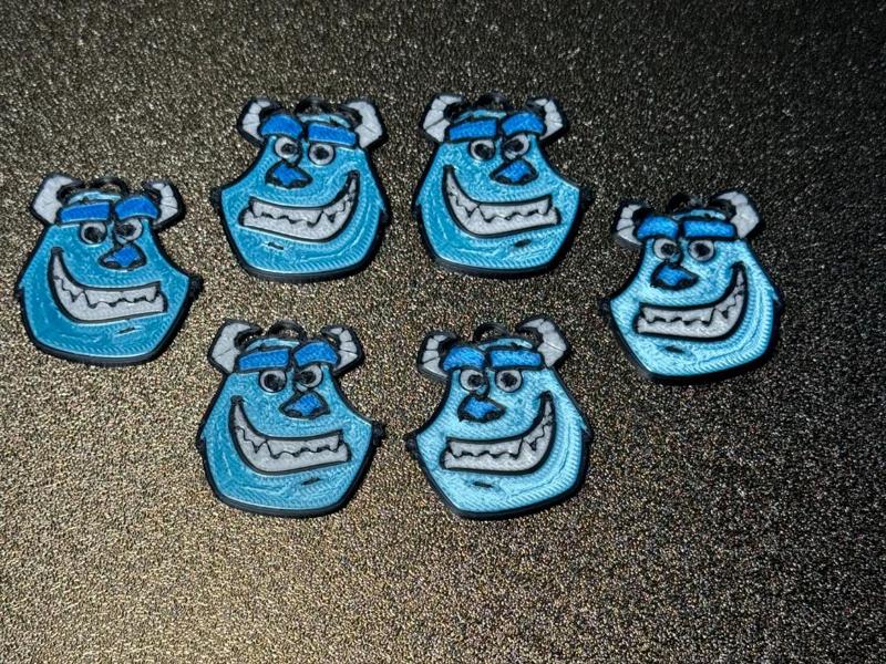 Monster, Inc.'s Sulley Earrings