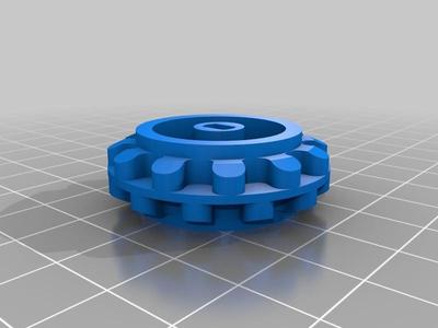 Pololu Tank Wheel Modified for Step Motor