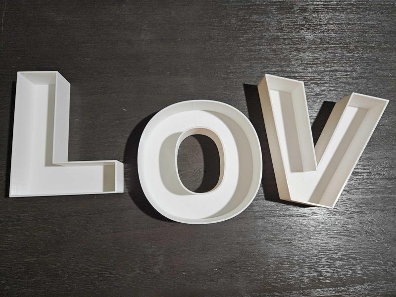 6" Alphabet Trays A - Z