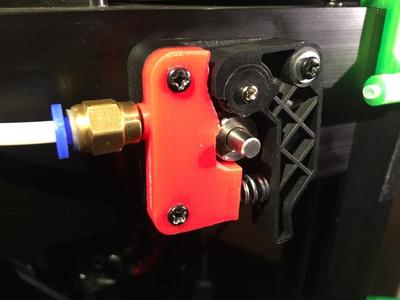 Monoprice Mini Delta Extruder Top (Threaded) to replace new OEM design