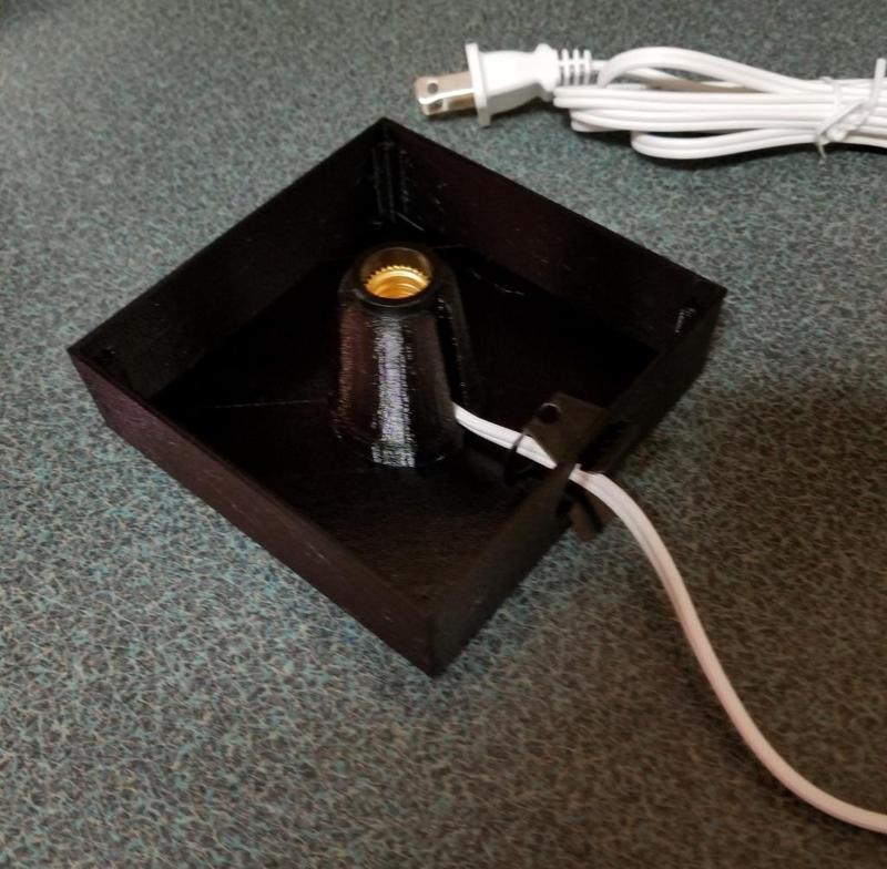 Minecraft Diamond Ore Lamp Candelabra Remix