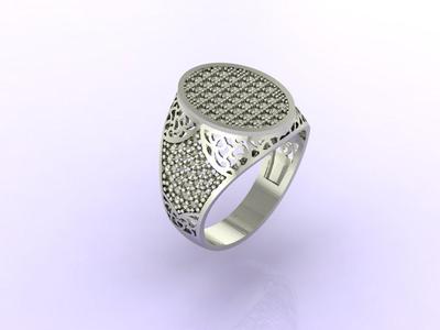 Gents Ring - Mens Ring STL READY FILES  Jewelry Rings For Men