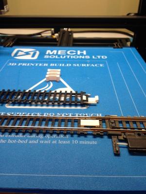 Ho Scale Track Clip Fastener