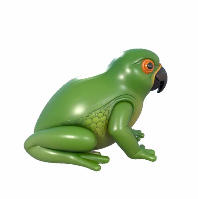 Parrogg - The Parrot-Frog Hybrid