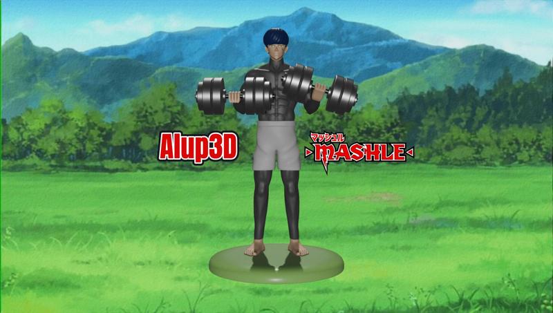 Mash Burnedead - Training - Mashle: Magic and Muscles - Figure V2