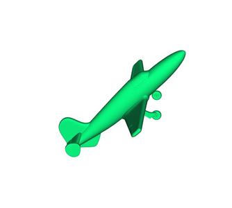 A fighter plane