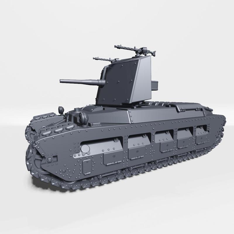 5cm KwK 38 L/42 auf Infanterie Pz.Kpfw. MK.II 748(e) “Oswald” (Ad-Hoc, Germany, WW2)