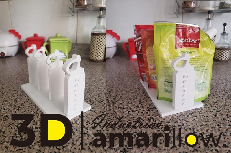 SAUCES - CREAMS - DINING ROOM TABLE