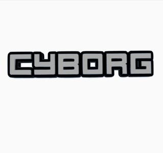 CYBORG Logo Display by MANIACMANCAVE3D