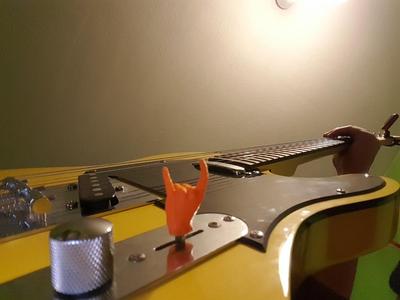 Guitar switch knob