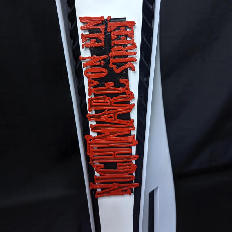 Nightmare On Elm Street Playstation 5 Decal