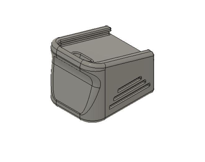 BASEPLATE GLOCK GRIP 1 (MAGAZINE HEEL)