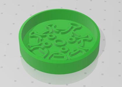 Coronavirus cookie cutter Covid-19 bacteria