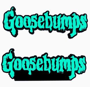 2x GOOSEBUMPS (2025) Logo Display by MANIACMANCAVE3D