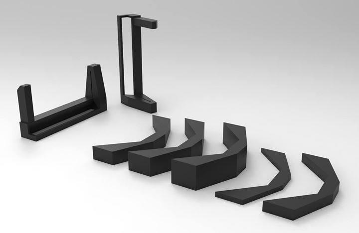 GPU Face Down Bracket & End Support. 