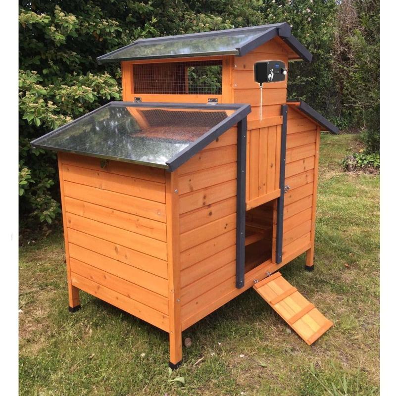 Automatic doorkeeper for henhouse hatches - 100% 3D Printing