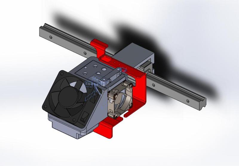 Neuer Hotendhalter BQ Hephestos 2