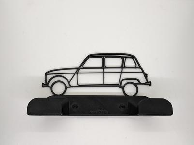 Coat rack Renault 4L