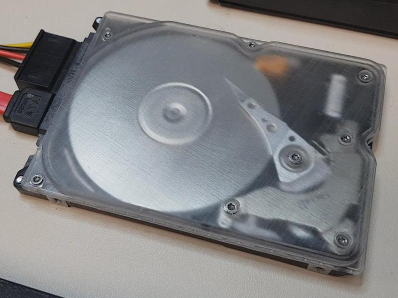 HDD Clear Top Cover (Western Digital 2.5'')