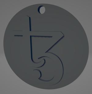 Tezos keychain - Llavero de Tezos