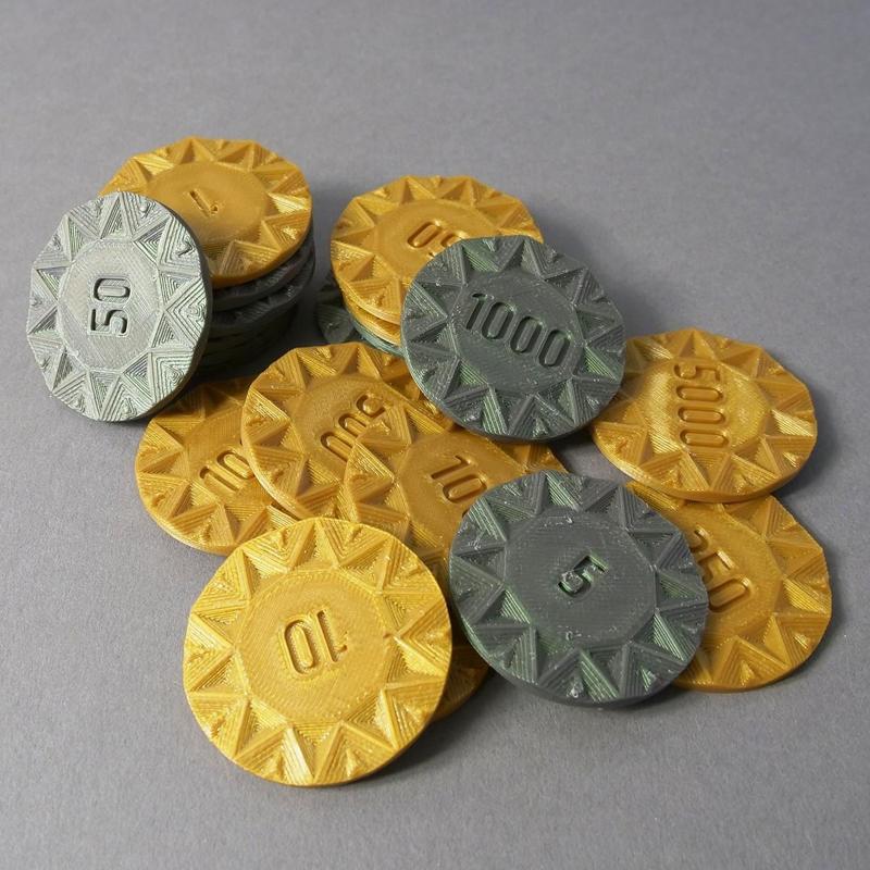 Poker Chips _ Art Deco Poker