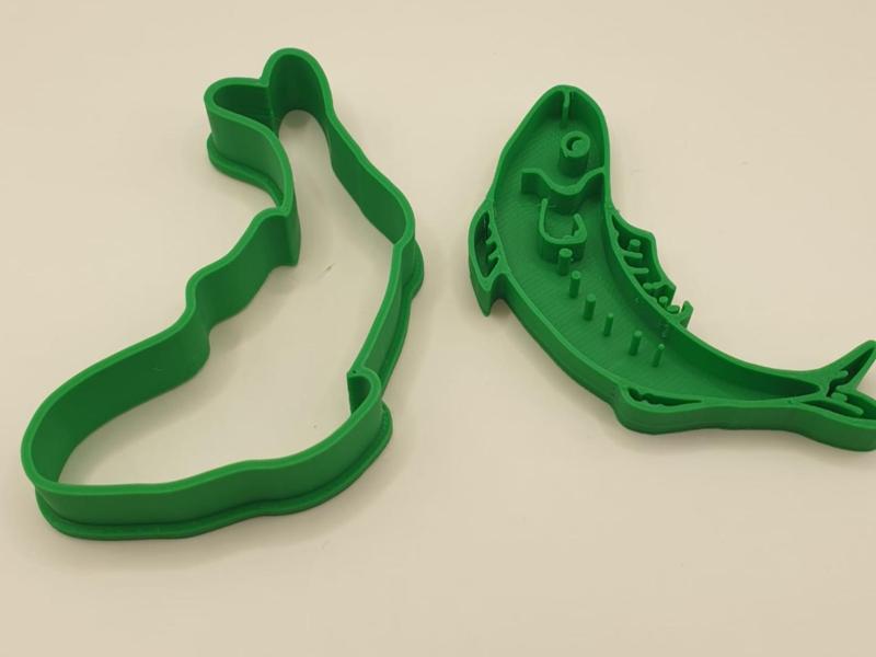 Fish Cookie Cutter (Cortador Bolacha Peixe)