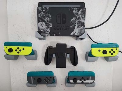 Nintendo Switch Joycon Grip Wallmount