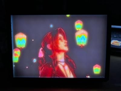 FF7 Aerith Color Lithophane